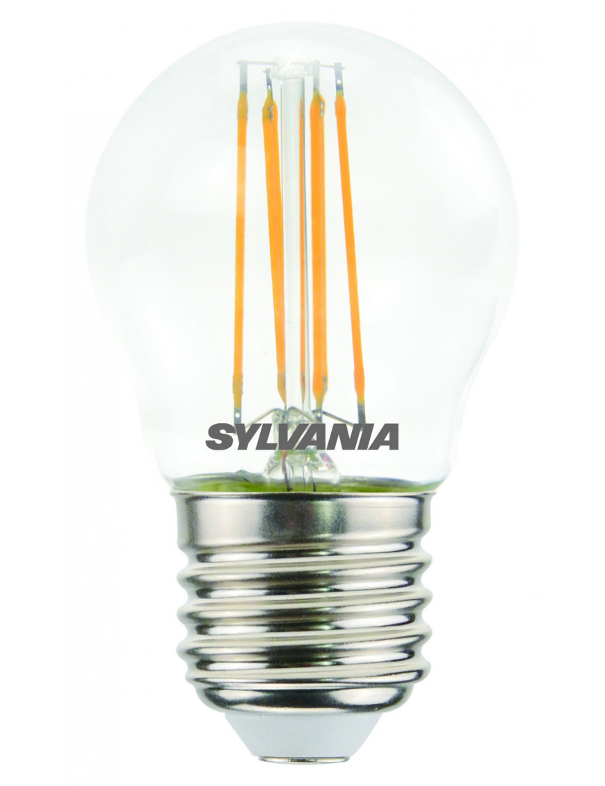 Bombilla LED E27 4,5W Filamento Toledo Retro Ball V5 - SYLVANIA