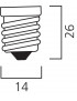 Bombilla LED E14 4,5W 470lm Toledo Ball V7 - SYLVANIA