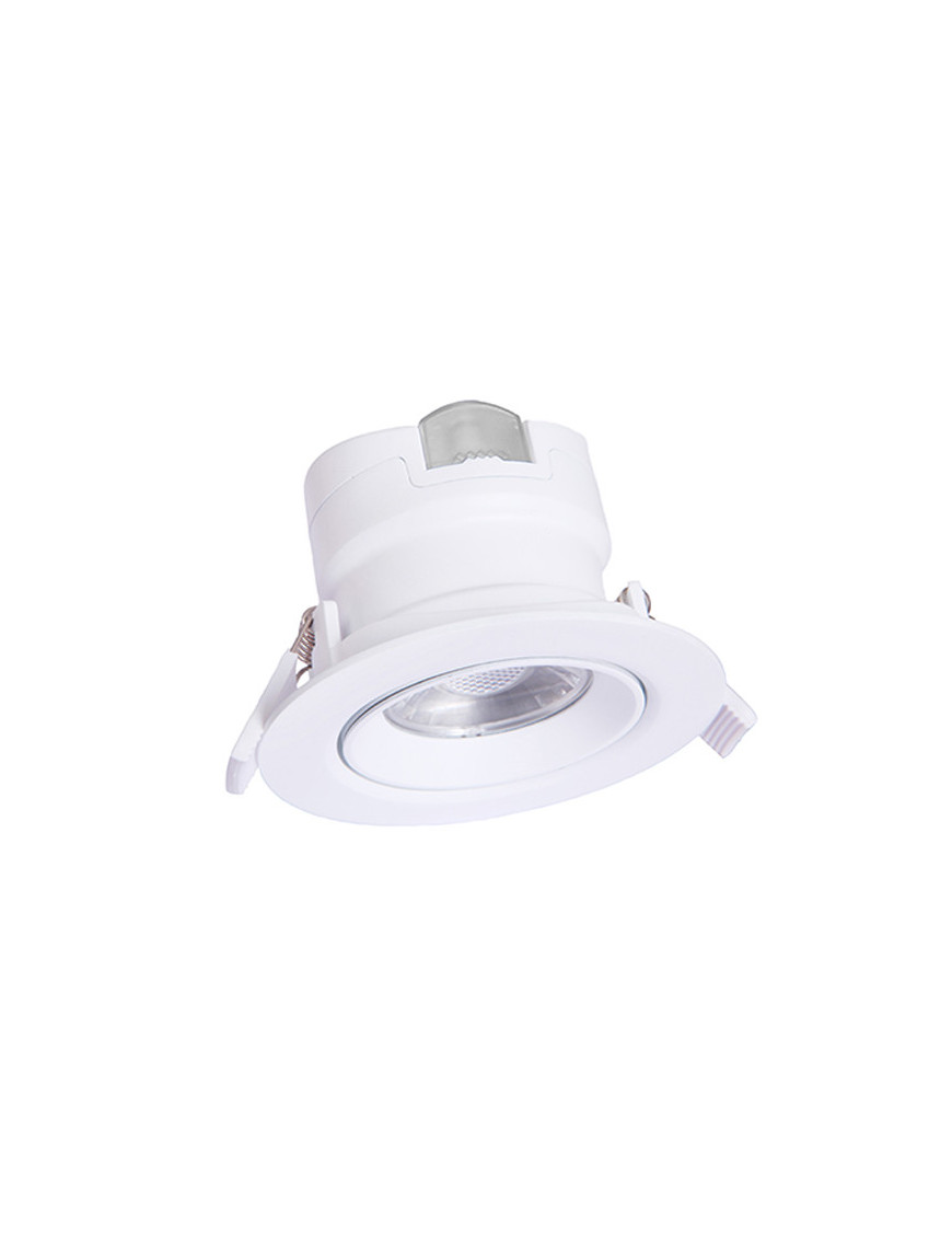 Foco Downlight LED 10W Circular Direccionable Corte Ø90mm