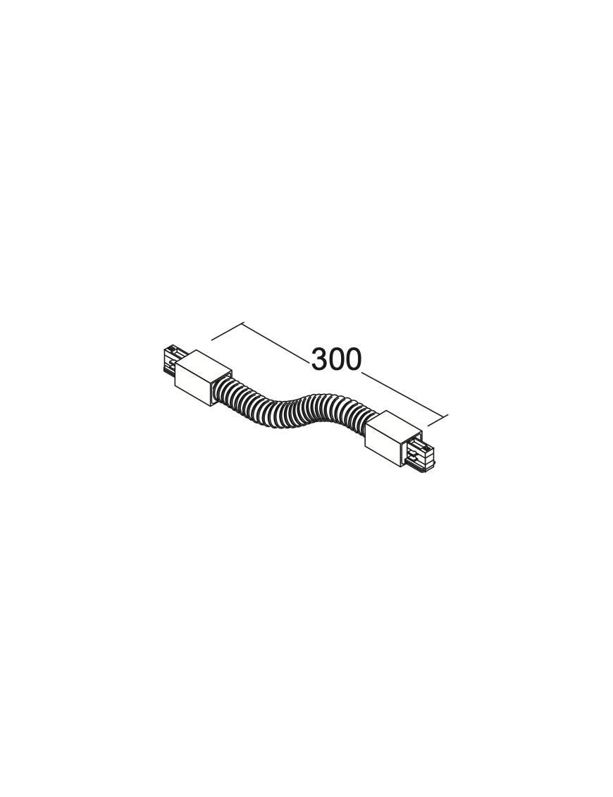 Conector Flexible para Carril Bifásico - IVELA