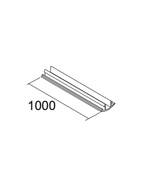 Difusor para Carril Bifásico 1000mm - IVELA