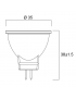 Bombilla LED MR11 2,5W 184lm - SYLVANIA -