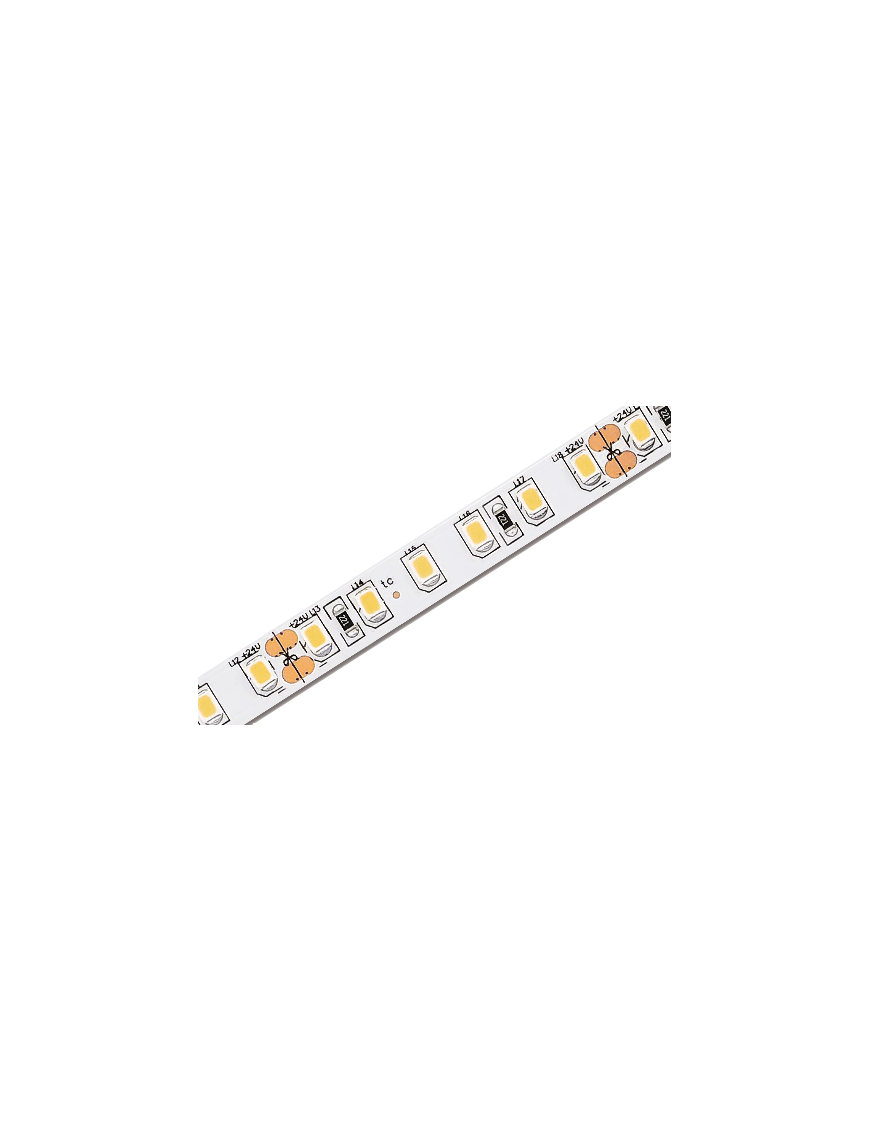 Tira LED 24V DC 120LED/m 5m Ancho 8mm