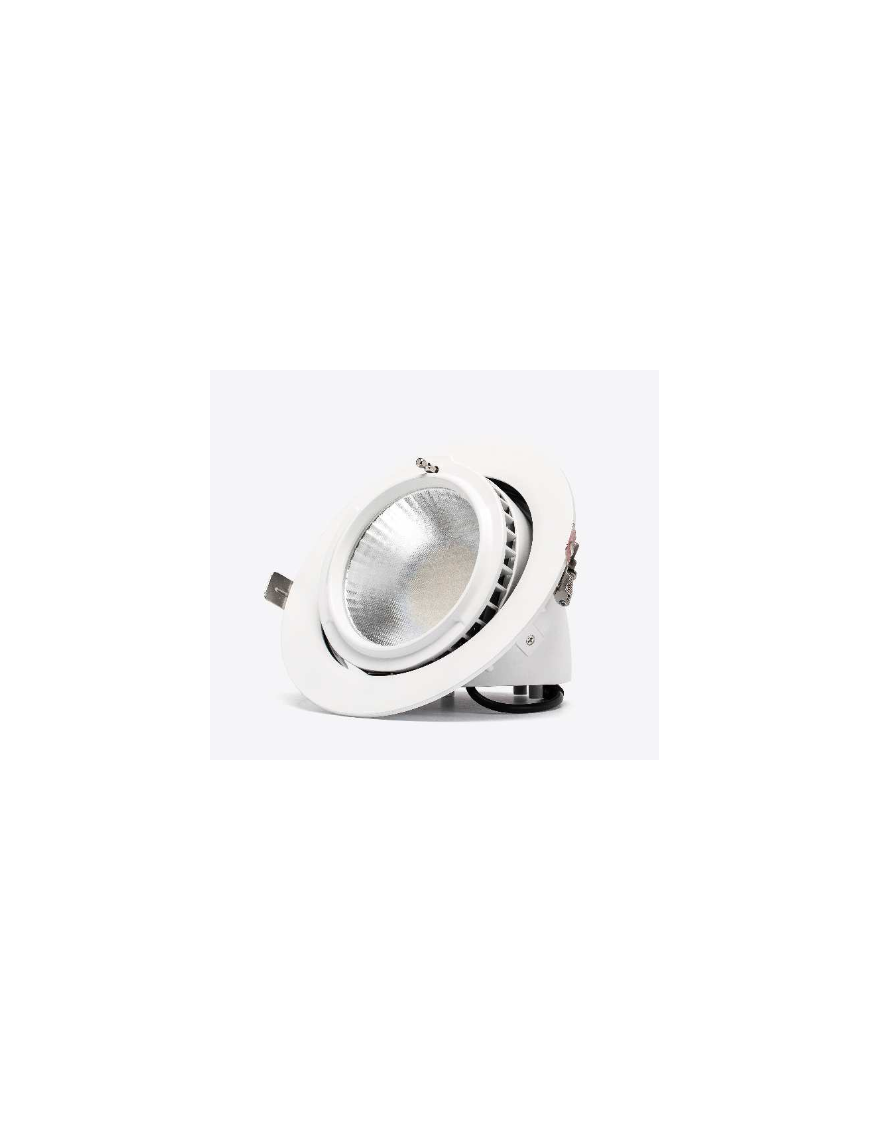 Foco Downlight Direccionable Circular LED 38W 100lm/W -THREELINE-