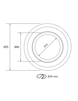 Downlight Ojo de Buey Direccionable 9W -bjf-