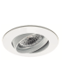 Downlight Aluminio Blanco Circular Direccionable Ø87mm Corte Ø75-80mm -JISO-