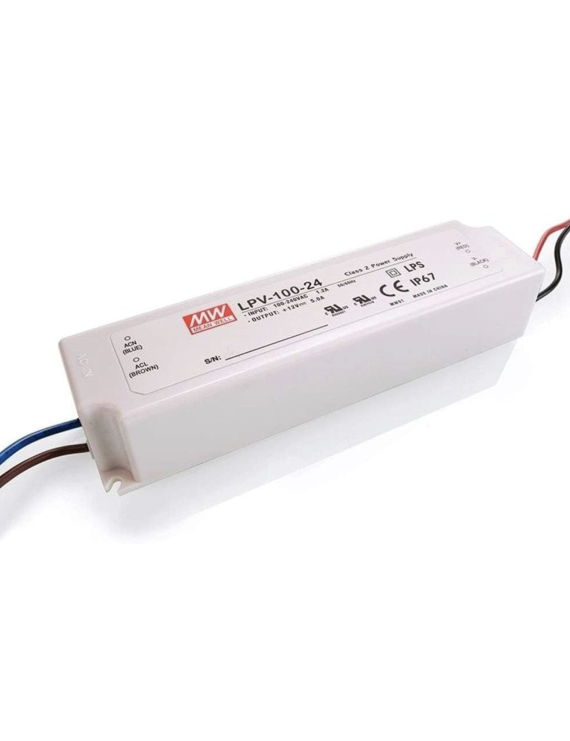 Fuente de Alimentación 24V DC 100,8W 4,2A -MEAN WELL-