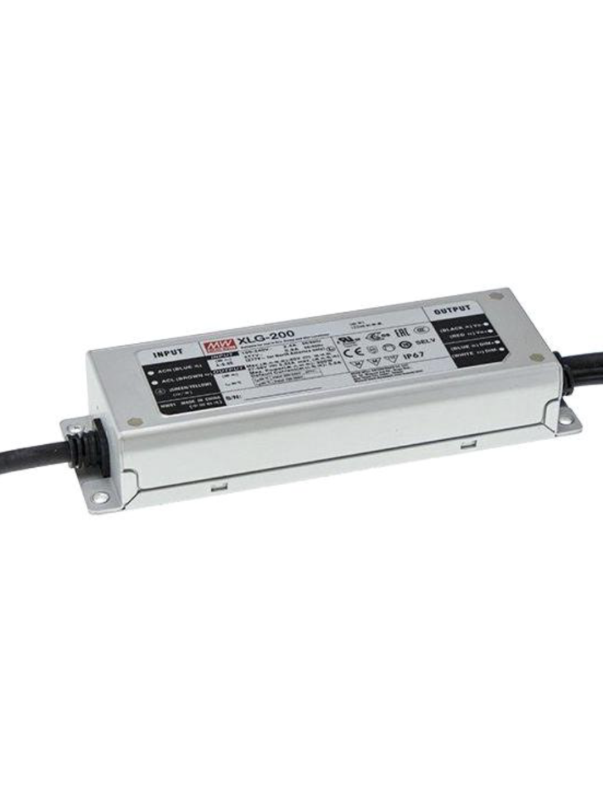 Fuente de Alimentación 24V DC 200W 8,3A -MEAN WELL-