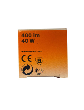 Bombilla OSRAM Classic Vela 40W E14